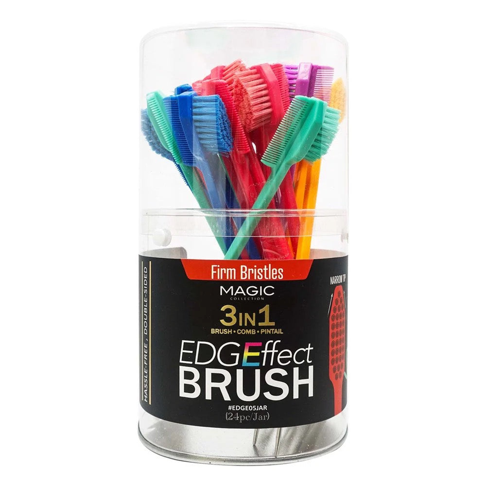 Magic Collection 3 in 1 Edge Effect Brush - Firm Bristles