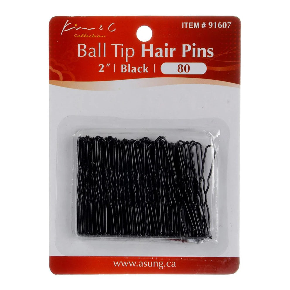 Kim & C Ball Tip Hair Pins - 80pcs