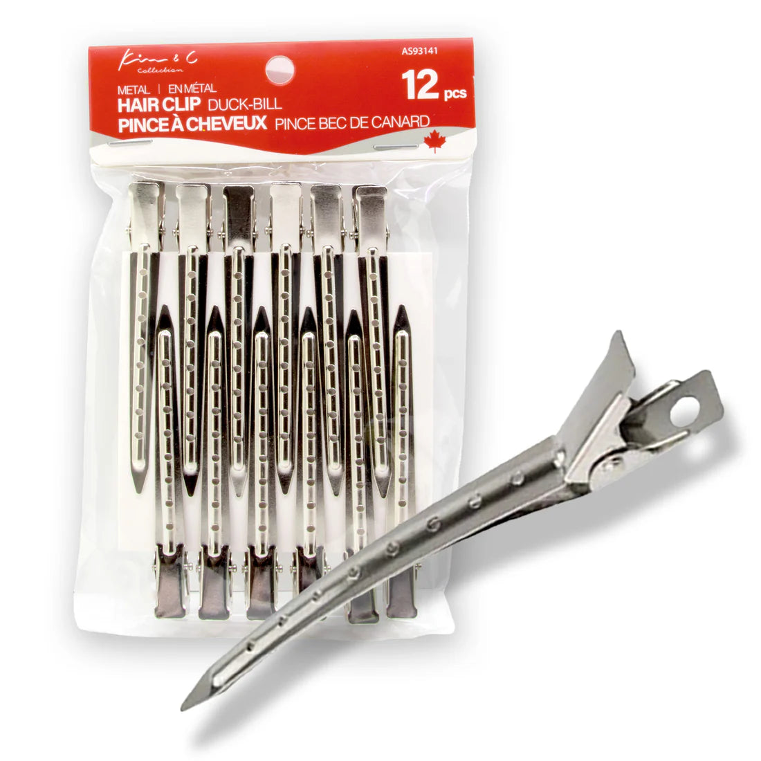 Kim & C Duck Bill Clips - 12ct