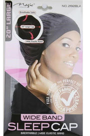 Magic Collection Wide Band Sleep Cap - Large